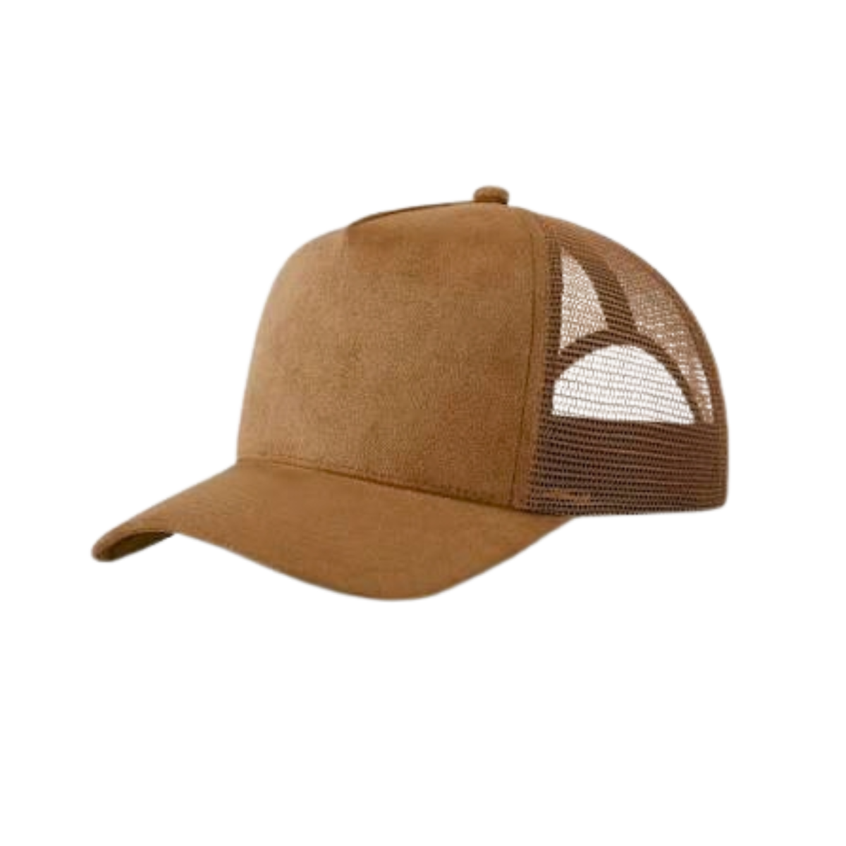 brown hat